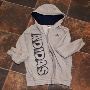 3/30 Adidas retro zipup hoodie